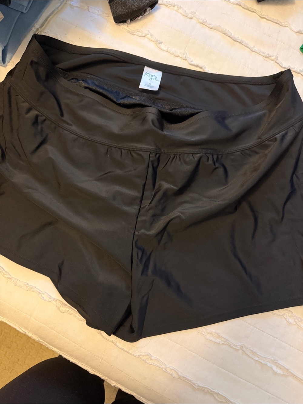 Kona Sol Black Swim Bikini Bottoms